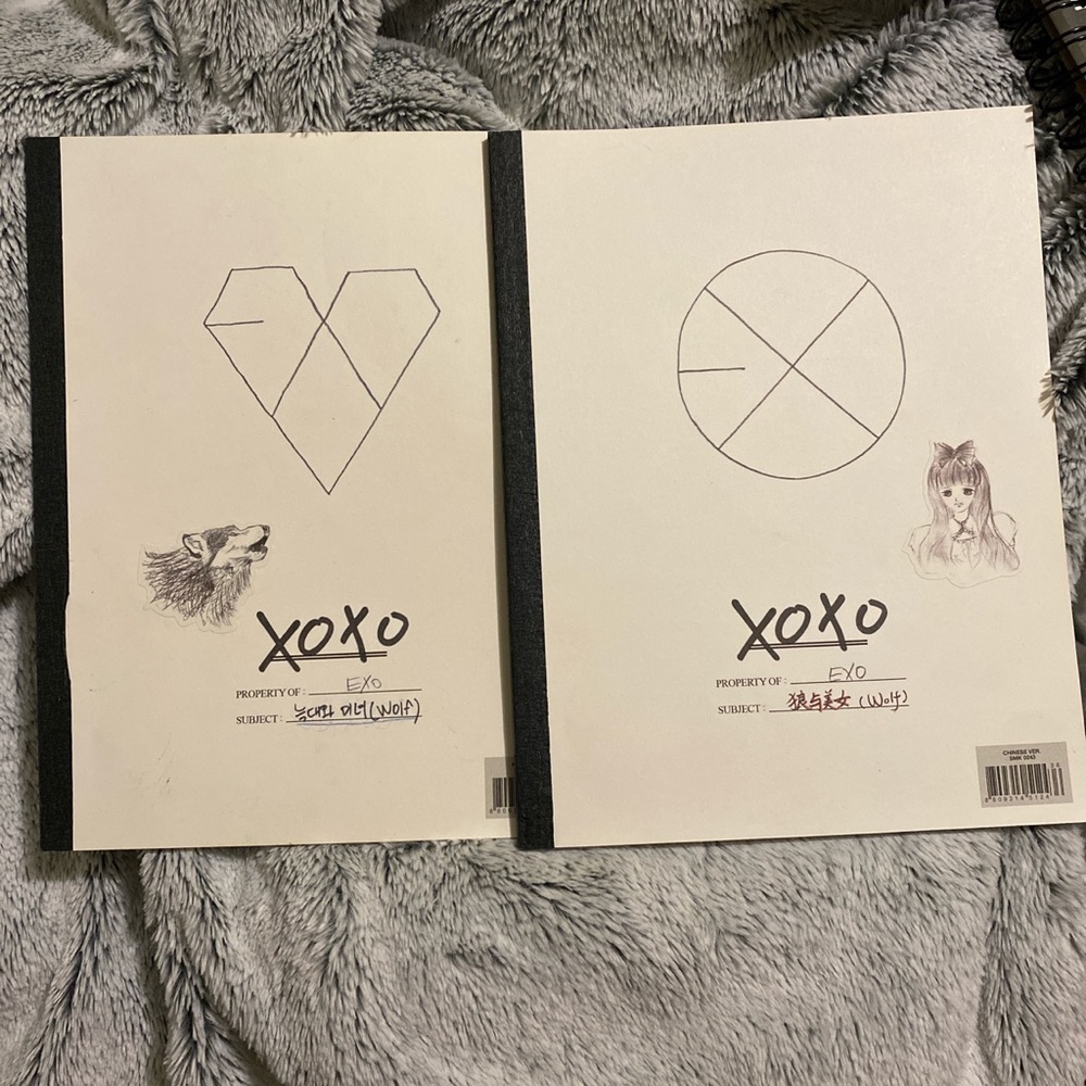 Exo wolf booklets